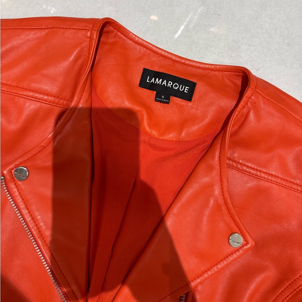 Lamarque leather jacket - Picture 3 of 4